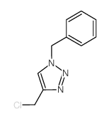 1-Benzyl-4-(chloromethyl)-1H-1,2,3-triazole结构式