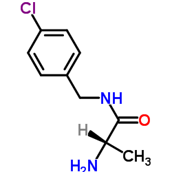 N-(4-Chlorobenzyl)alaninamide Structure
