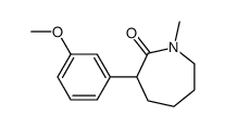 hexahydro-3-(3-methoxyphenyl)-1-methyl-2H-azepin-2-one picture