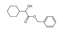 benzyl 2-cyclohexyl-2-hydroxyethanoate Structure