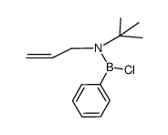 N-allyl-N-(tert-butyl)-1-chloro-1-phenylboranamine Structure