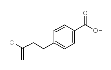 4-(3-CHLORO-3-BUTENYL)BENZOIC ACID structure