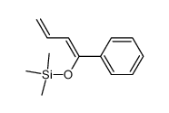 trimethylsilyl dienol ether of crotonophenone结构式