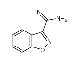 1,2-Benzisoxazole-3-carboximidamide Structure