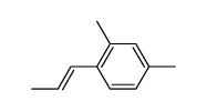 2,4-dimethyl-1-propenyl-benzene结构式