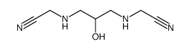 2,2'-((2-hydroxypropane-1,3-diyl)bis(azanediyl))diacetonitrile Structure