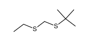 2,2-dimethyl-3,5-dithiaheptane结构式