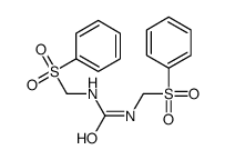 1,3-bis[(phenylsulphonyl)methyl]urea Structure
