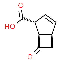 Bicyclo[3.2.0]hept-3-ene-2-carboxylic acid, 7-oxo-, (1alpha,2alpha,5alpha)- (9CI) Structure