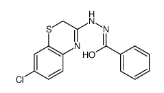 N'-(7-chloro-2H-1,4-benzothiazin-3-yl)benzohydrazide结构式
