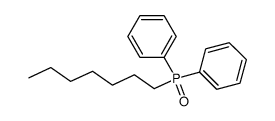heptyldiphenylphosphine oxide结构式