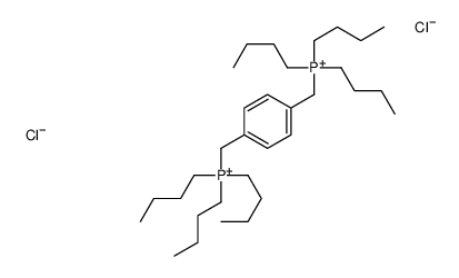 tributyl-[[4-(tributylphosphaniumylmethyl)phenyl]methyl]phosphanium,dichloride Structure