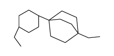 1-ethyl-4-(1-ethyl-4-bicyclo[2.2.2]octanyl)bicyclo[2.2.2]octane Structure