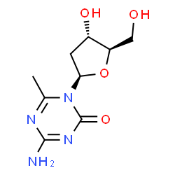 2'-deoxy-6-methyl-5-azacytidine结构式