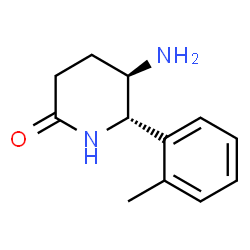 2-Piperidinone,5-amino-6-(2-methylphenyl)-,(5R,6S)-rel-(9CI) Structure