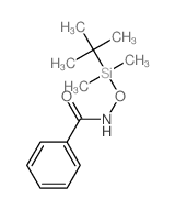 N-(dimethyl-tert-butyl-silyl)oxybenzamide Structure