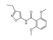 N-(3-ethyl-1,2-oxazol-5-yl)-2,6-dimethoxybenzamide Structure
