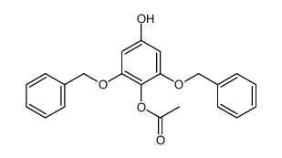 4-acetoxy-3,5-dibenzyloxyphenol结构式