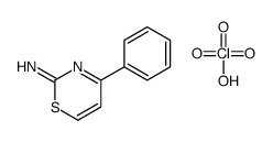 perchloric acid,4-phenyl-1,3-thiazin-2-imine Structure