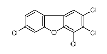 2,3,4,7-tetrachlorodibenzofuran structure