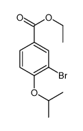 Ethyl 3-bromo-4-isopropoxybenzoate structure