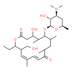 19-deformyl-5-O-desosaminyl tylonide structure