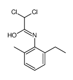 2,2-dichloro-N-(2-ethyl-6-methylphenyl)acetamide Structure