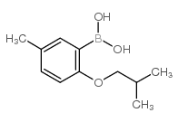 2-Isobutoxy-5-methylphenylboronic acid Structure