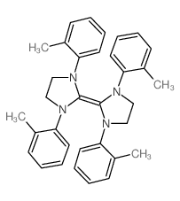2-[1,3-bis(2-methylphenyl)imidazolidin-2-ylidene]-1,3-bis(2-methylphenyl)imidazolidine Structure