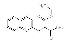 Ethyl 3-oxo-2-(2-quinolinylmethyl)butanoate picture