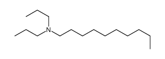 N,N-dipropyldecan-1-amine Structure