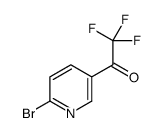 1-(6-broMopyridin-3-yl)-2,2,2-trifluoroethanone structure