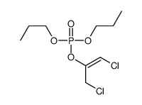 1,3-dichloroprop-1-en-2-yl dipropyl phosphate结构式