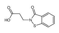 3-(3-Oxo-1,2-benzisothiazol-2(3H)-yl)propanoic acid picture