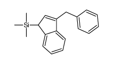 (3-benzyl-1H-inden-1-yl)-trimethylsilane结构式