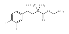 ETHYL 4-(3,4-DIFLUOROPHENYL)-2,2-DIMETHYL-4-OXOBUTYRATE picture
