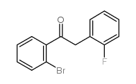 2'-BROMO-2-(2-FLUOROPHENYL)ACETOPHENONE Structure