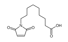 9-(2,5-dioxopyrrol-1-yl)nonanoic acid结构式