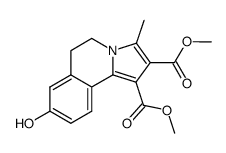 dimethyl 5,6-dihydro-8-hydroxy-3-methylpyrrolo(2,1-a)isoquinoline-1,2-dicarboxylate Structure