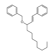 3-phenylmethoxyundec-1-enylbenzene Structure