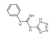 Guanidine,1-phenyl-3-(tetrazol-5-yl)- (7CI)结构式
