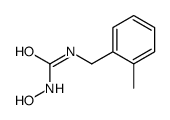 1-hydroxy-3-[(2-methylphenyl)methyl]urea Structure