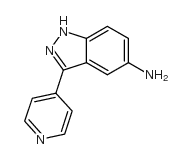 3-(PYRIDIN-4-YL)-1H-INDAZOL-5-AMINE structure