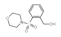 [2-(吗啉磺酰基)苯基]甲醇结构式