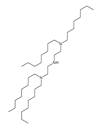 N'-[2-(dioctylamino)ethyl]-N,N-dioctylethylenediamine structure