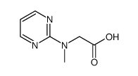 Glycine, N-methyl-N-2-pyrimidinyl结构式