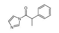 1-imidazol-1-yl-2-phenylpropan-1-one Structure