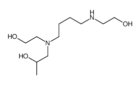 1-[(2-hydroxyethyl)[4-[(2-hydroxyethyl)amino]butyl]amino]propan-2-ol结构式