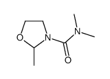 N,N,2-Trimethyl-1,3-oxazolidine-3-carboxamide结构式