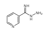 3-吡啶羧脒酸肼结构式